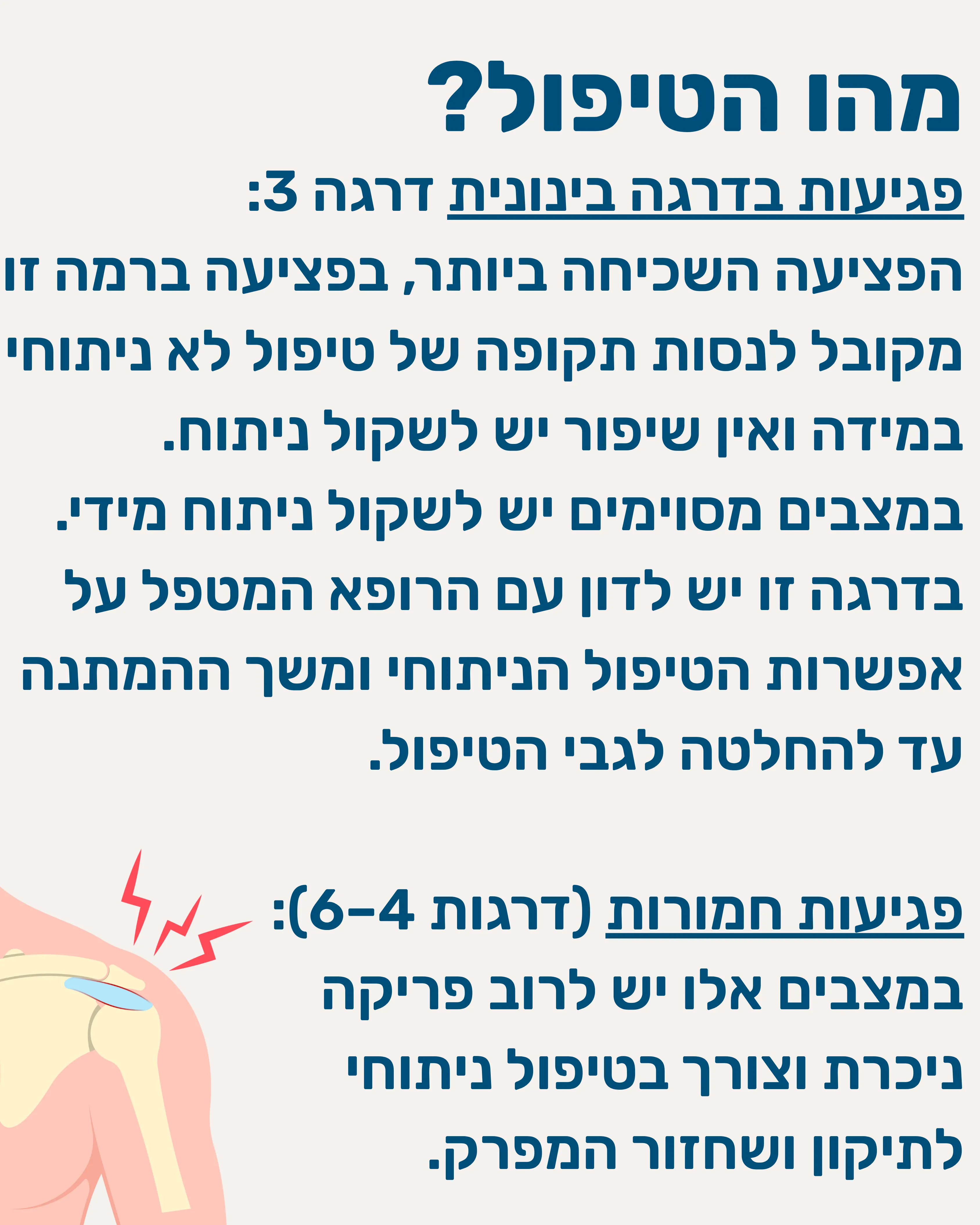 פריקת עצם הבריח (ACJ) - תמונה 6