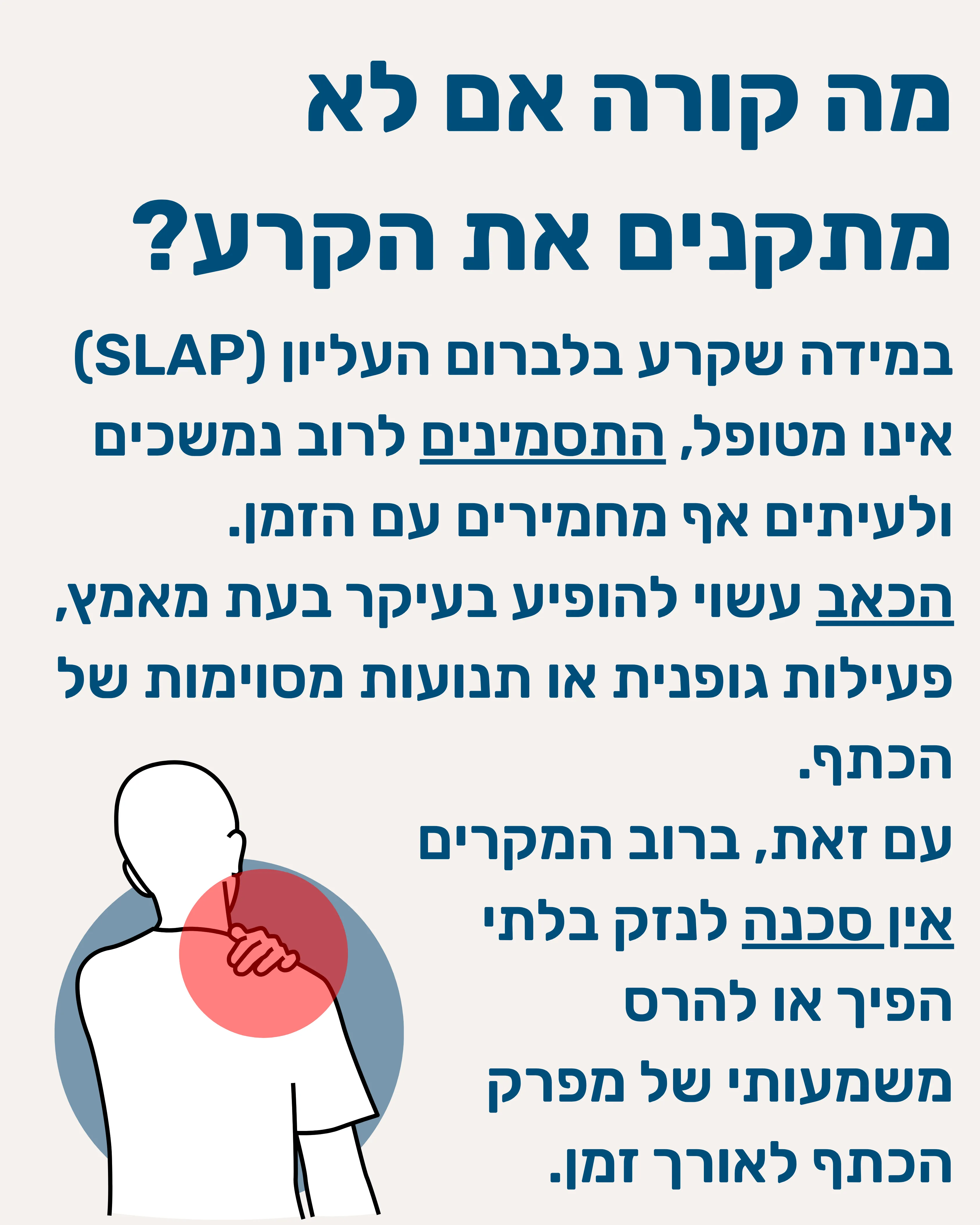 קרע בלברום העליון SLAP - תמונה 8